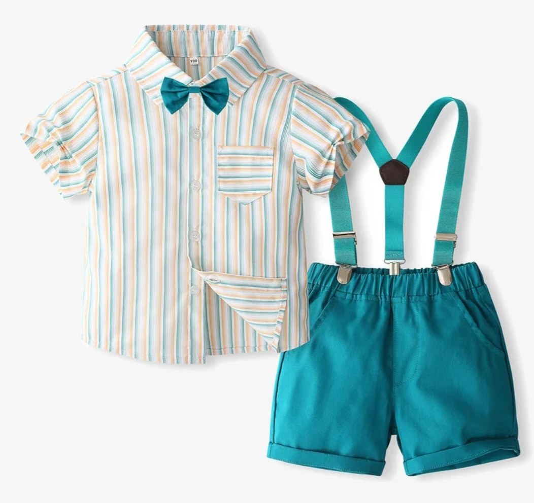 Conjunto Rayas con Tirantes