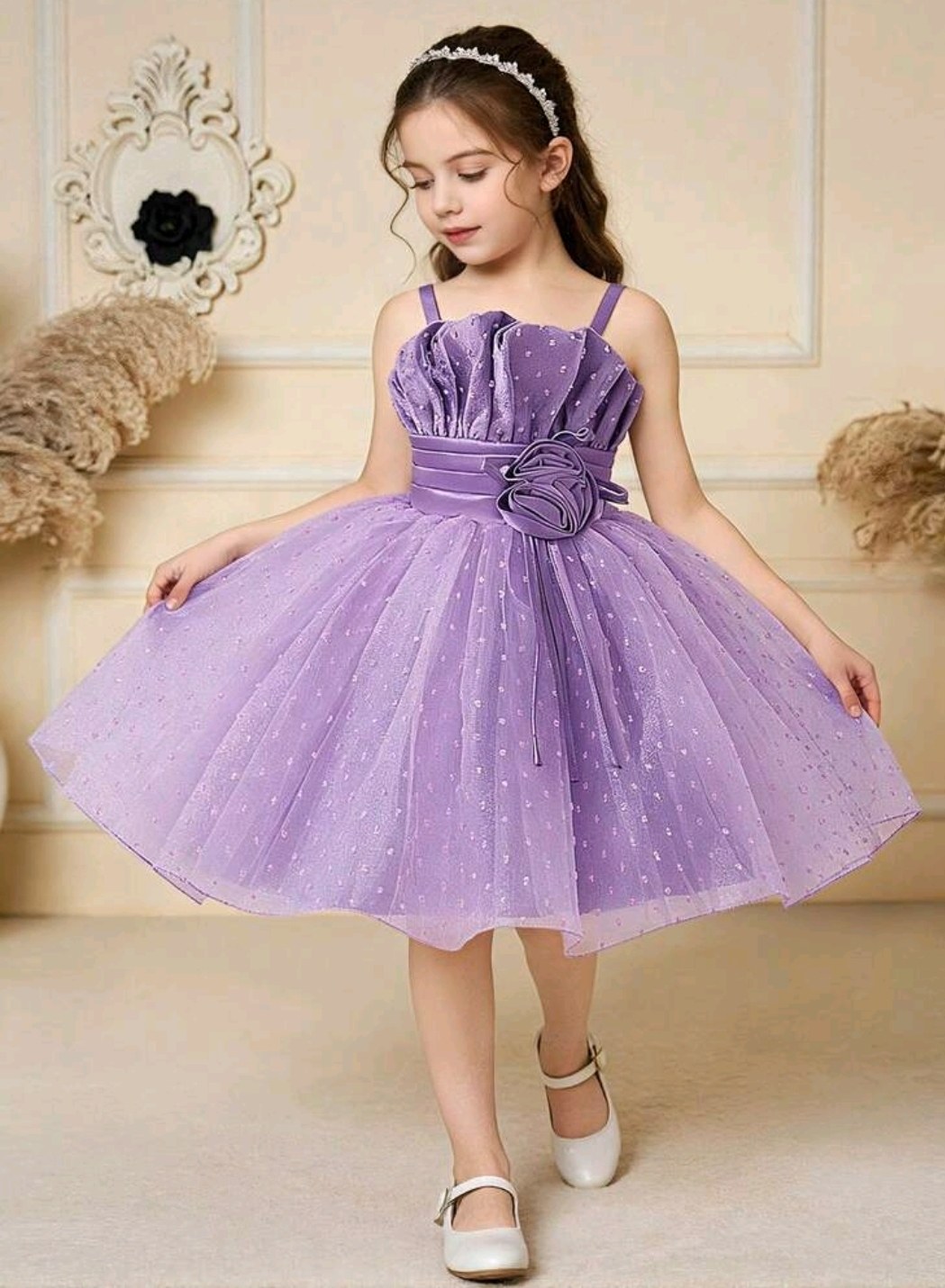 Vestido Lila de Tul